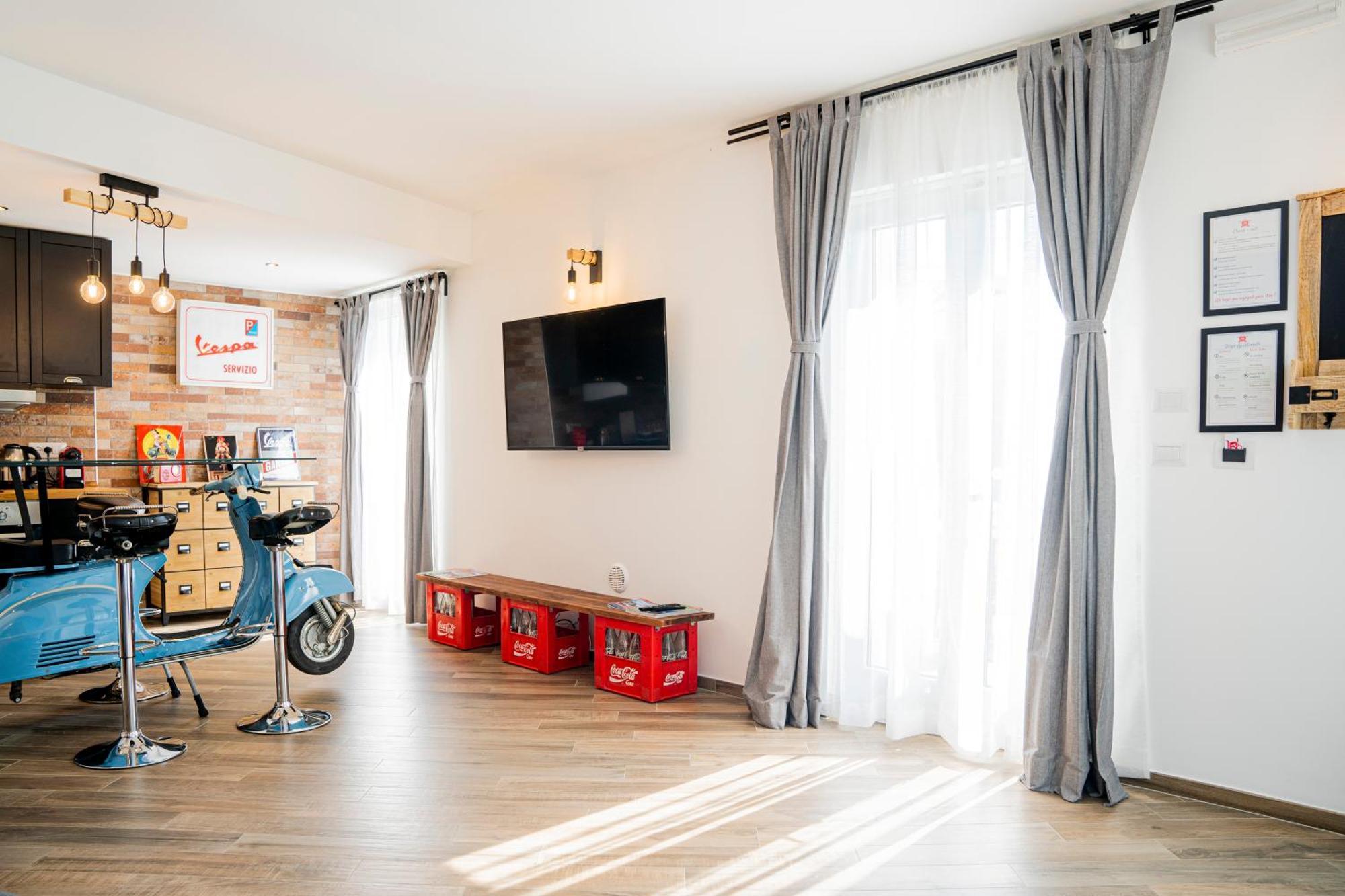 Vespa Apartments Moneglia Szoba fotó